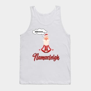 Hoooo...Namasleigh - Yoga Santa Tank Top